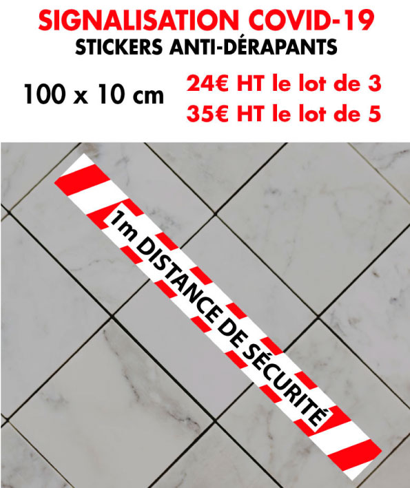 autocollants stickers covid